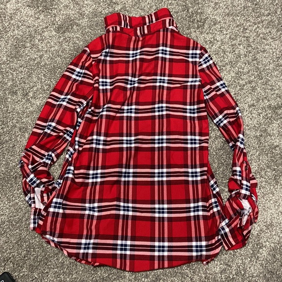 Ardene Long sleeve stretch button up shirt - Picture 2 of 3